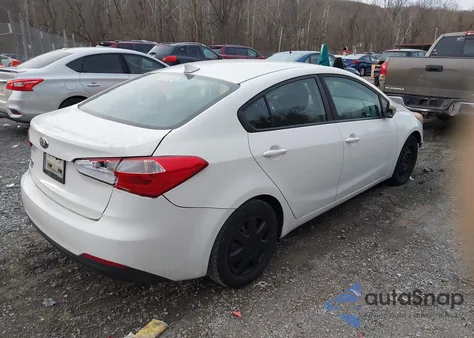 2016 Kia Forte Lx from USA, damaged, VIN KNAFK4A64G5616602